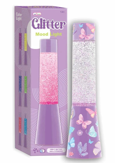 Glitter Mood Lamp, Purple