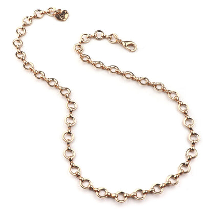 Gold Chain Choker Charm Necklace