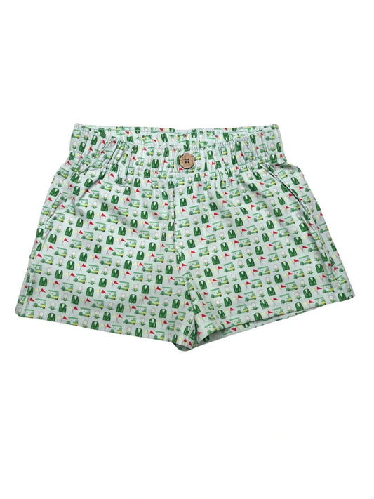 Performance Play Short, Golf Print