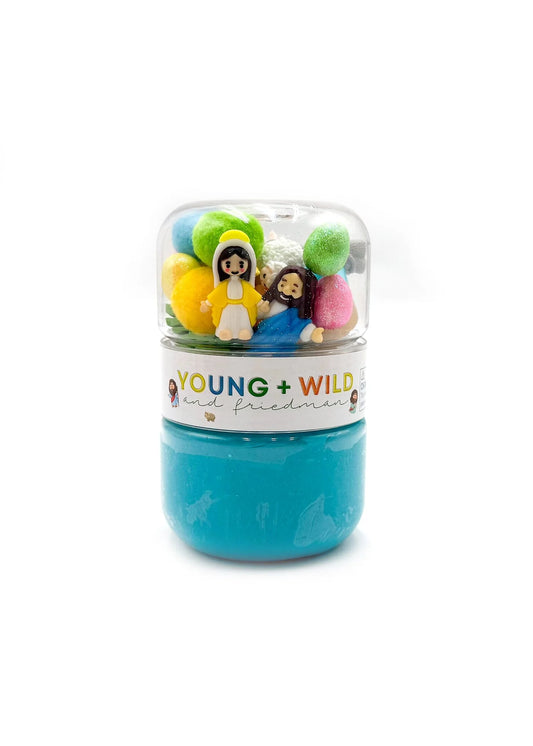 Grab & Go Dough Jar, Easter