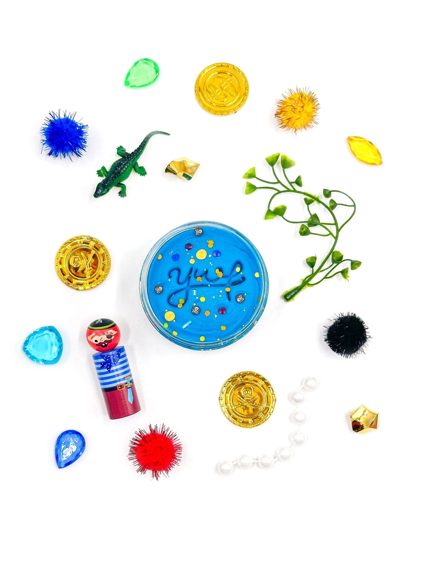 Grab & Go Dough Jar, Pirate