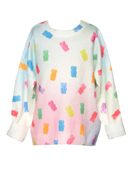 Gummy Bear Printed Sweater