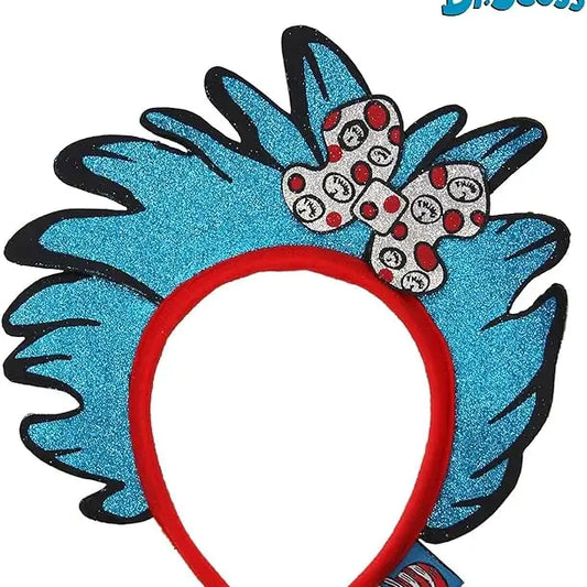 Dr. Seuss Thing 1 & Thing 2 Costume Glitter Headband