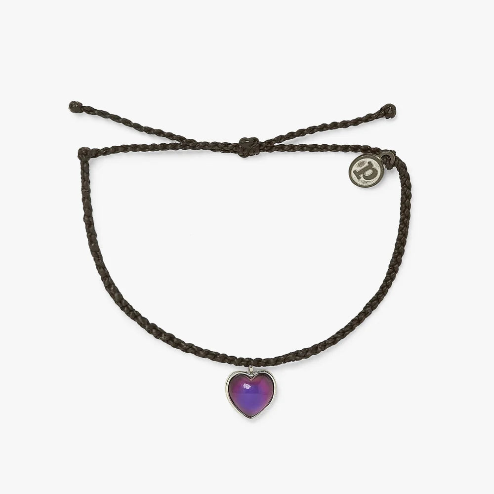 Pura Vida Heart Mood Bracelet