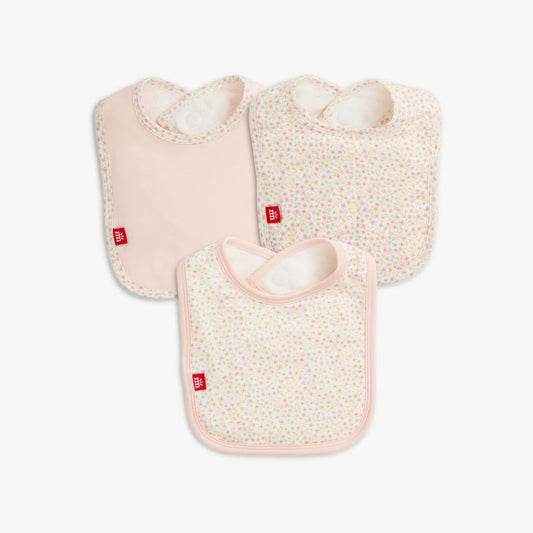Honey Blossom Modal Magnetic Bib 3-Pack