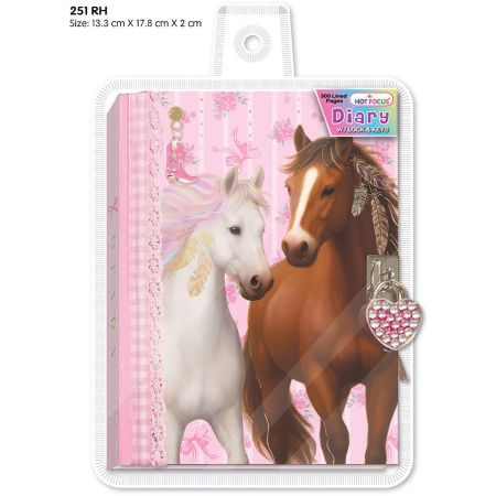 Diary with Lock & Keys, Rossy Horse