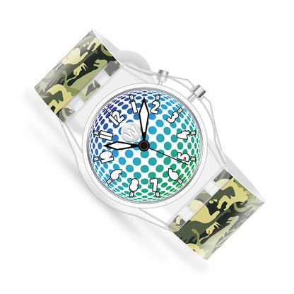 Glow/Light Up Watch, Dino Camo