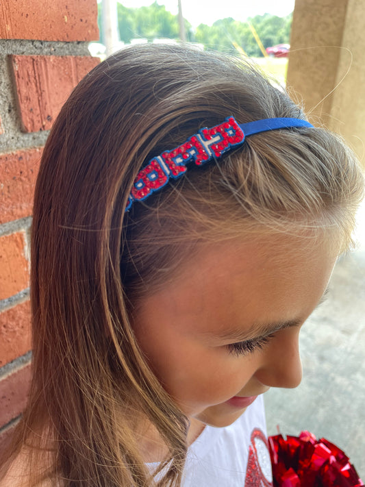 REBS Rhinestone Headband