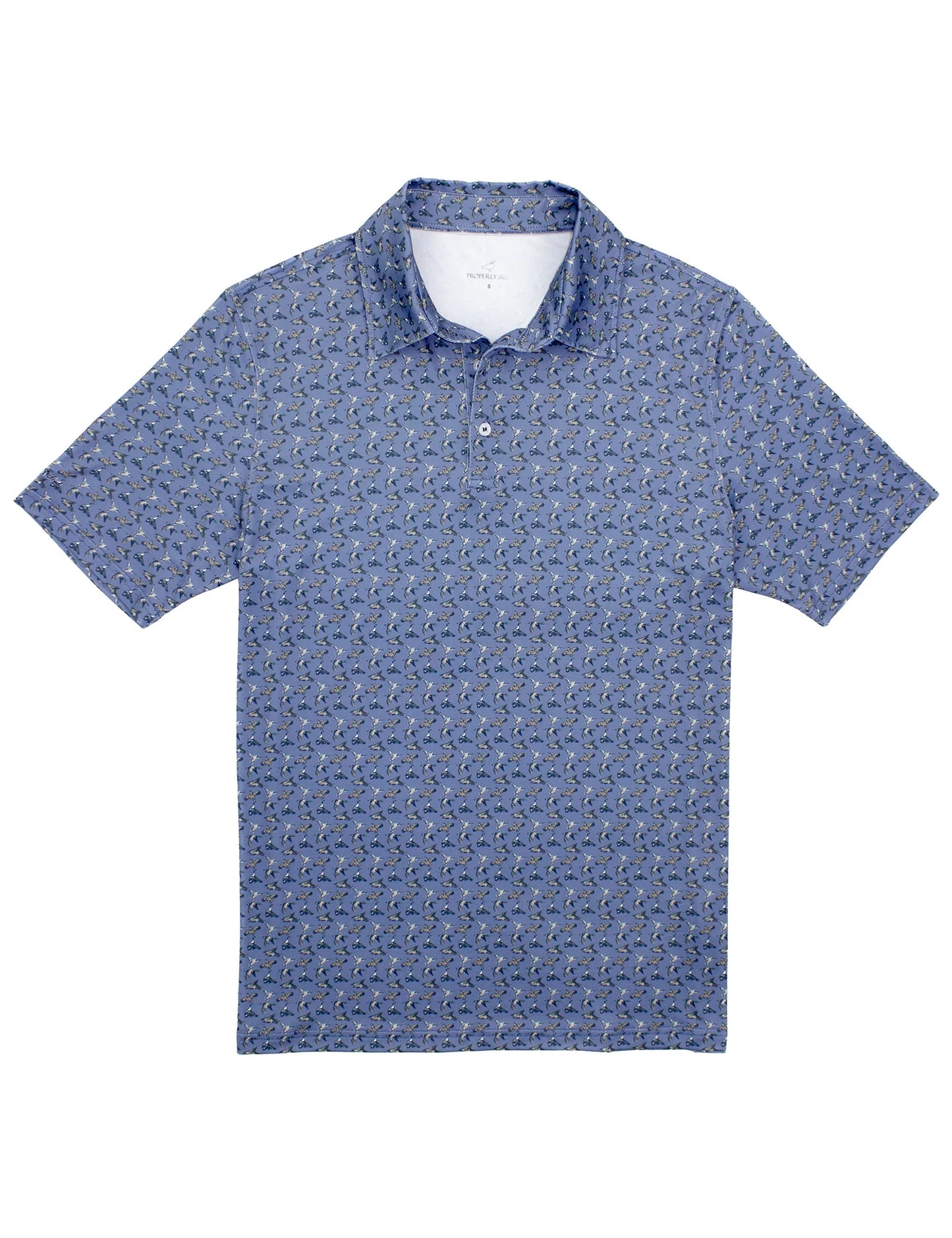 Men's Inlet Polo, Flock