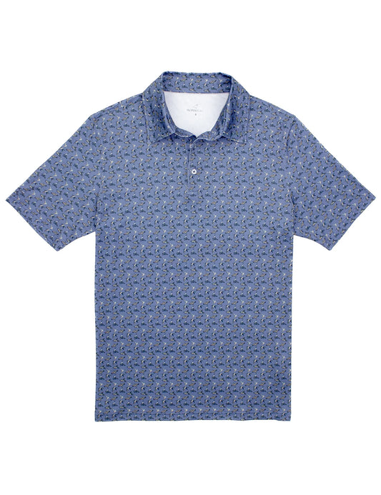 Men's Inlet Polo, Flock