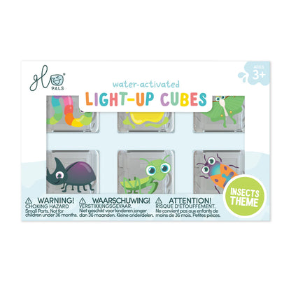 GloPals Light Up Cubes, Insects Theme Set