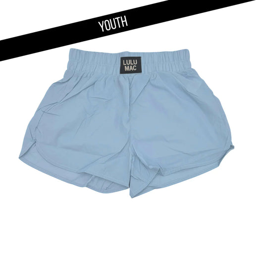Kids LULU MAC Youth Short, Light Blue