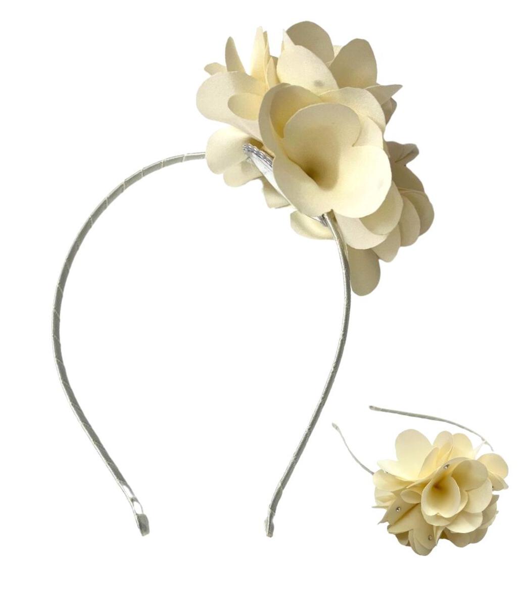 Bari Crystallized Flower Headband (4 colors)