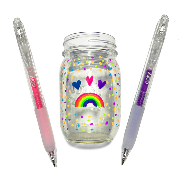 Jelly Gloss: Neon Multi-Surface Deco Gel Pens (Set of 6)