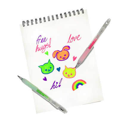 Jelly Gloss: Neon Multi-Surface Deco Gel Pens (Set of 6)