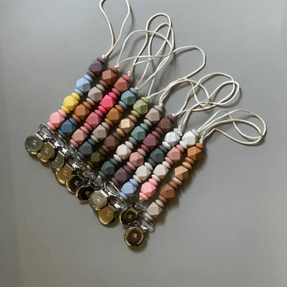 Jewel Petite Pacifier Clip/Toy Clip