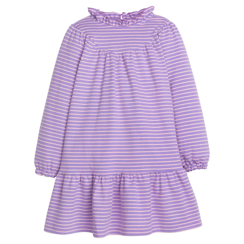 Jody Dress, Purple Stripe