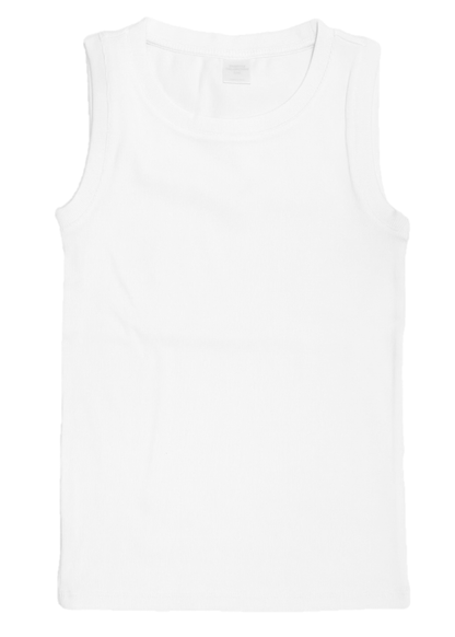 Juniors Ribbed Tank Top (2 colors)