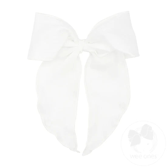 King Cotton Gauze Bowtie w/Whimsy Tail (Mult Colors)