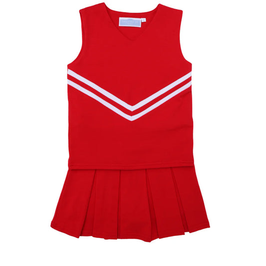 Knit Cheer Uniform, Red