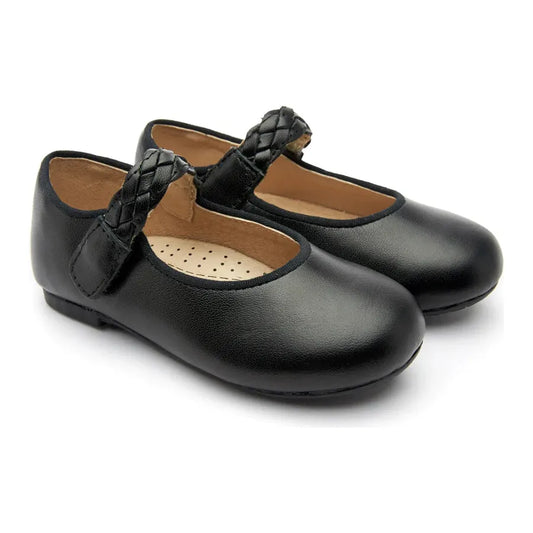 Lady Plat Maryjane Flat, Black