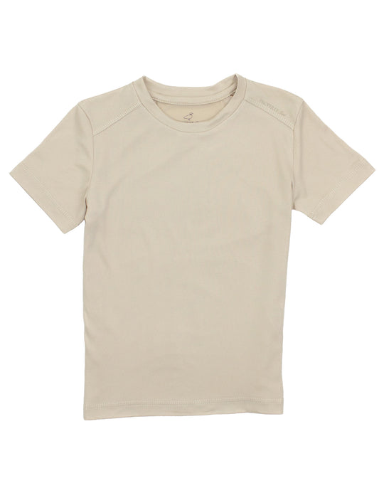 Boys Ravine Tee SS, Dune
