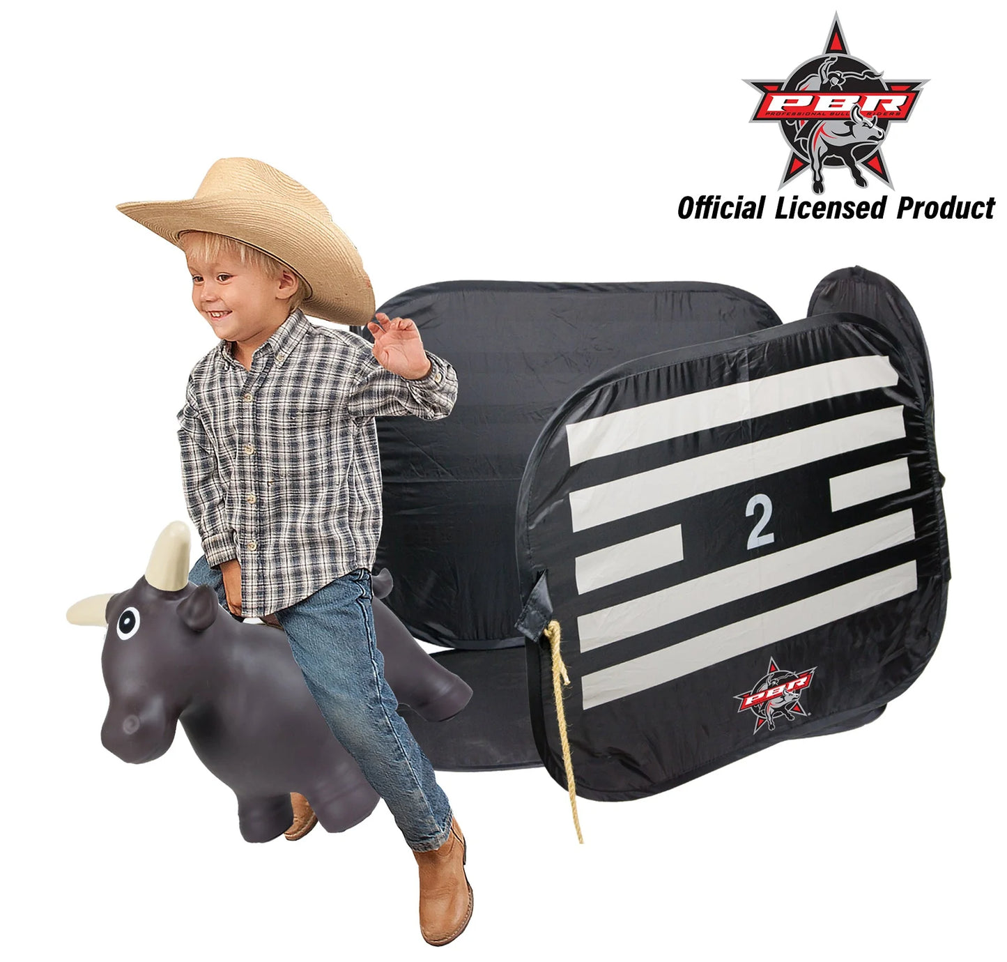 Lil' Bucker Bull & PBR Bull Riding Chute