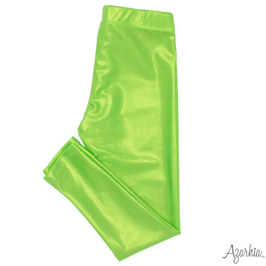 Shimmer Legging, Lime