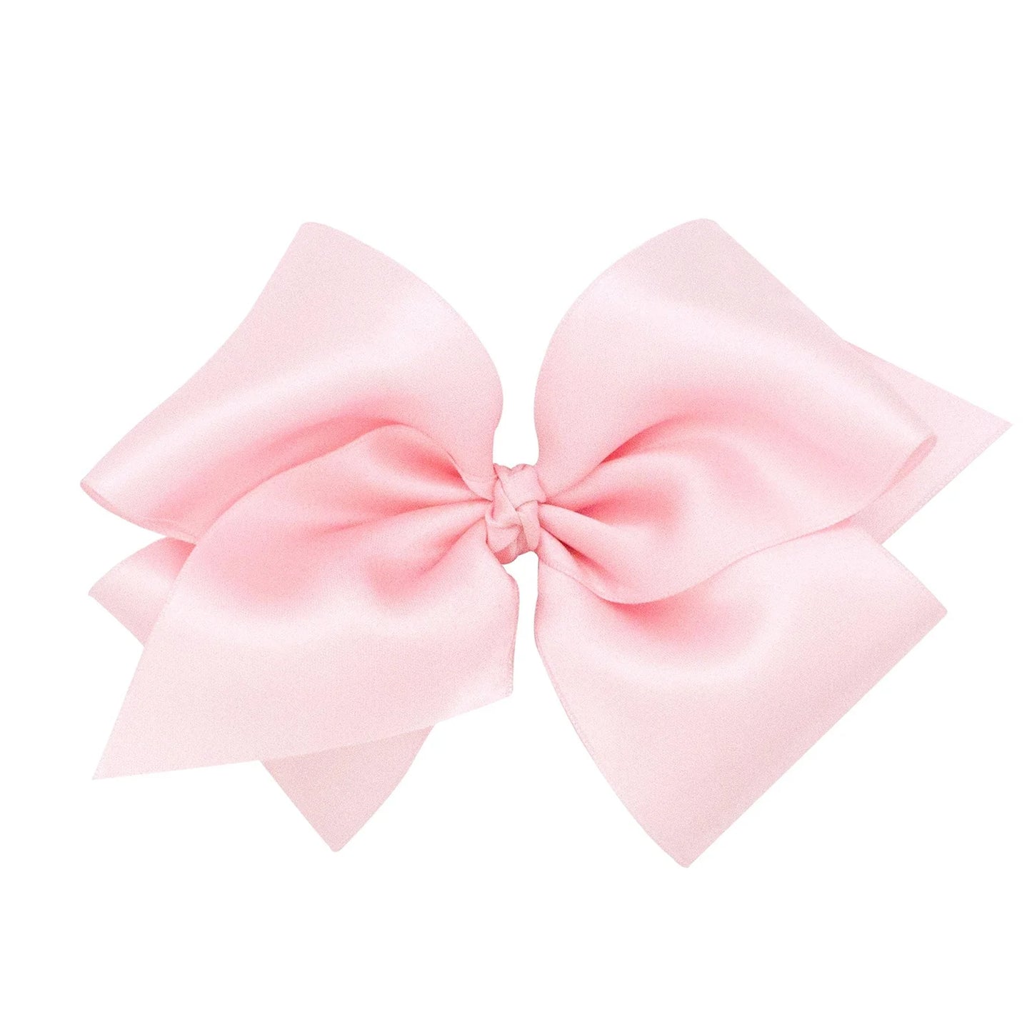 Wee Ones Medium French Satin Basic Bow w/Knot (3 color options)