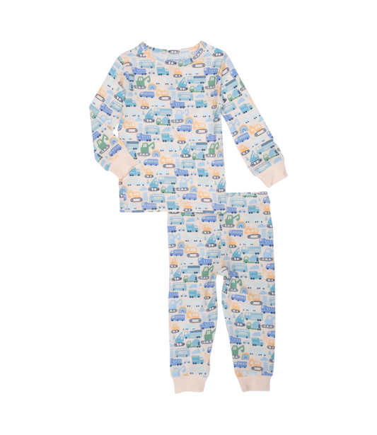 As Truck Would Have It L/S Magnetic Me Pajama Set