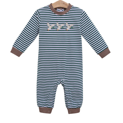 Mallard Striped Romper