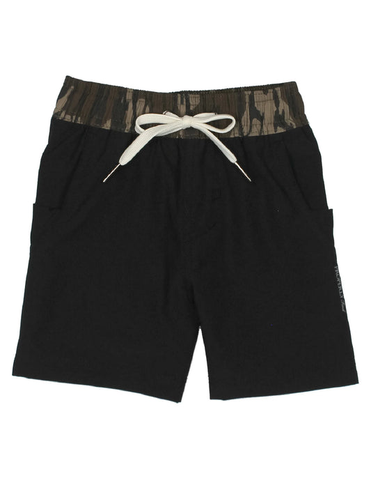Boys Trail Short Mossy Oak, Black