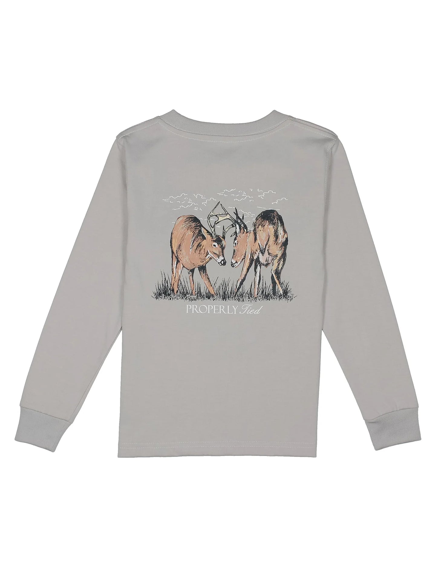 Boys Trophy Season LS Tshirt, Ice Grey