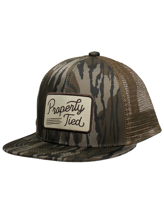 Boys Sportsman Truck Hat Mossy Oak Bottomland