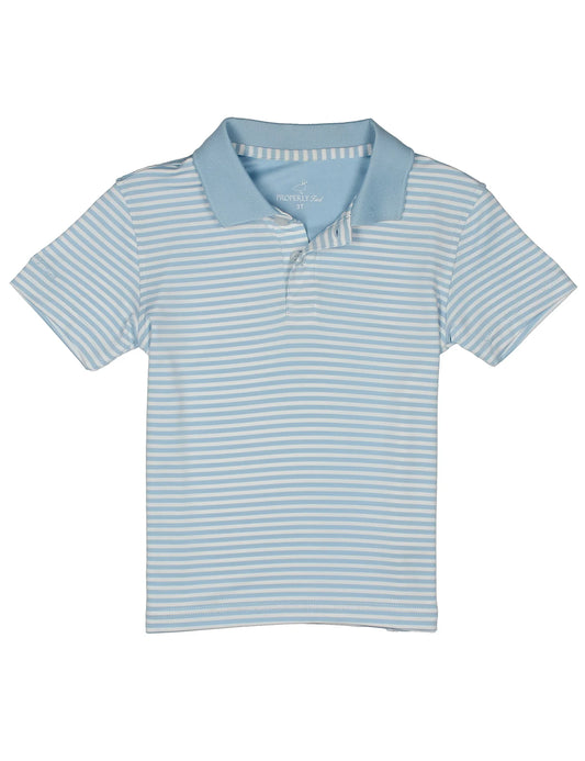 Boys Dallas Polo, Powder Blue