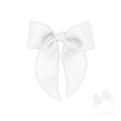 Med Satin Bowtie w/Whimsy Tails (Mult Colors)