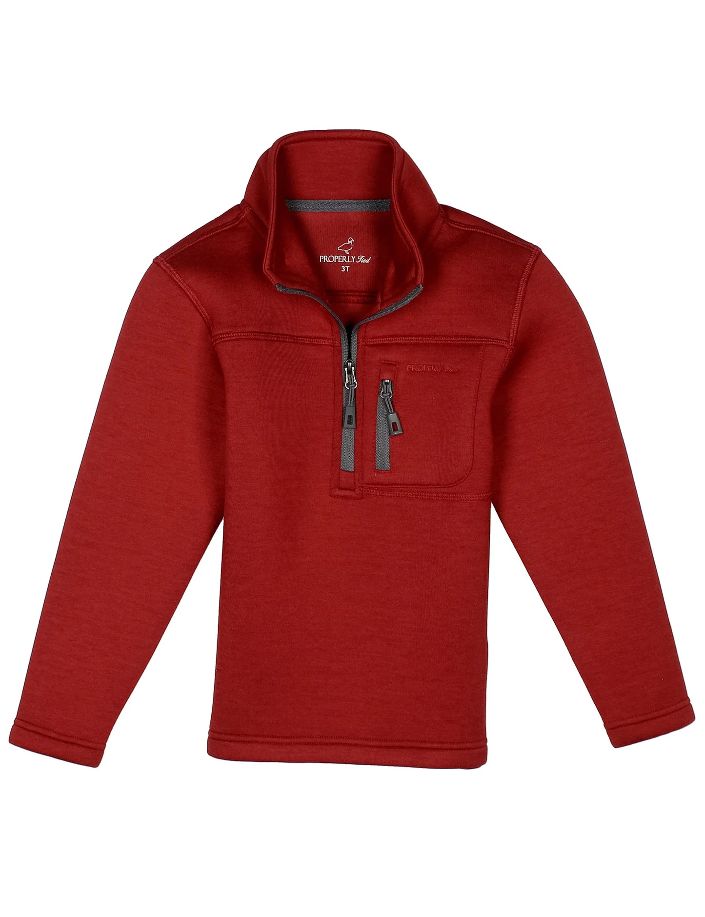 Boys Arctic Pullover, Mulberry