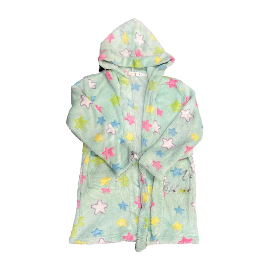 Multi Stars Plush Robe