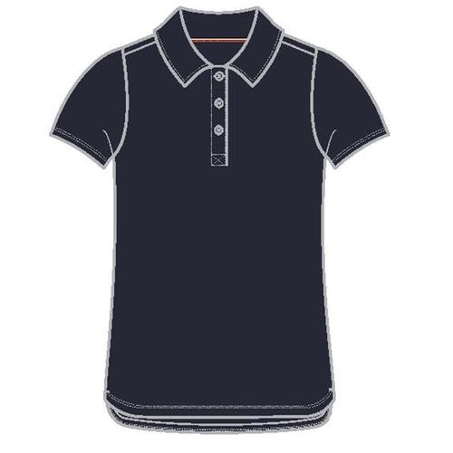 Girls SS Performance School Polo, (3 colors)