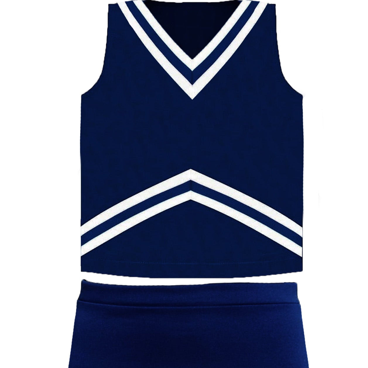 Shimmer Cheer Suit, Navy