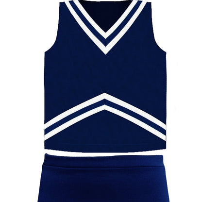 Shimmer Cheer Suit, Navy
