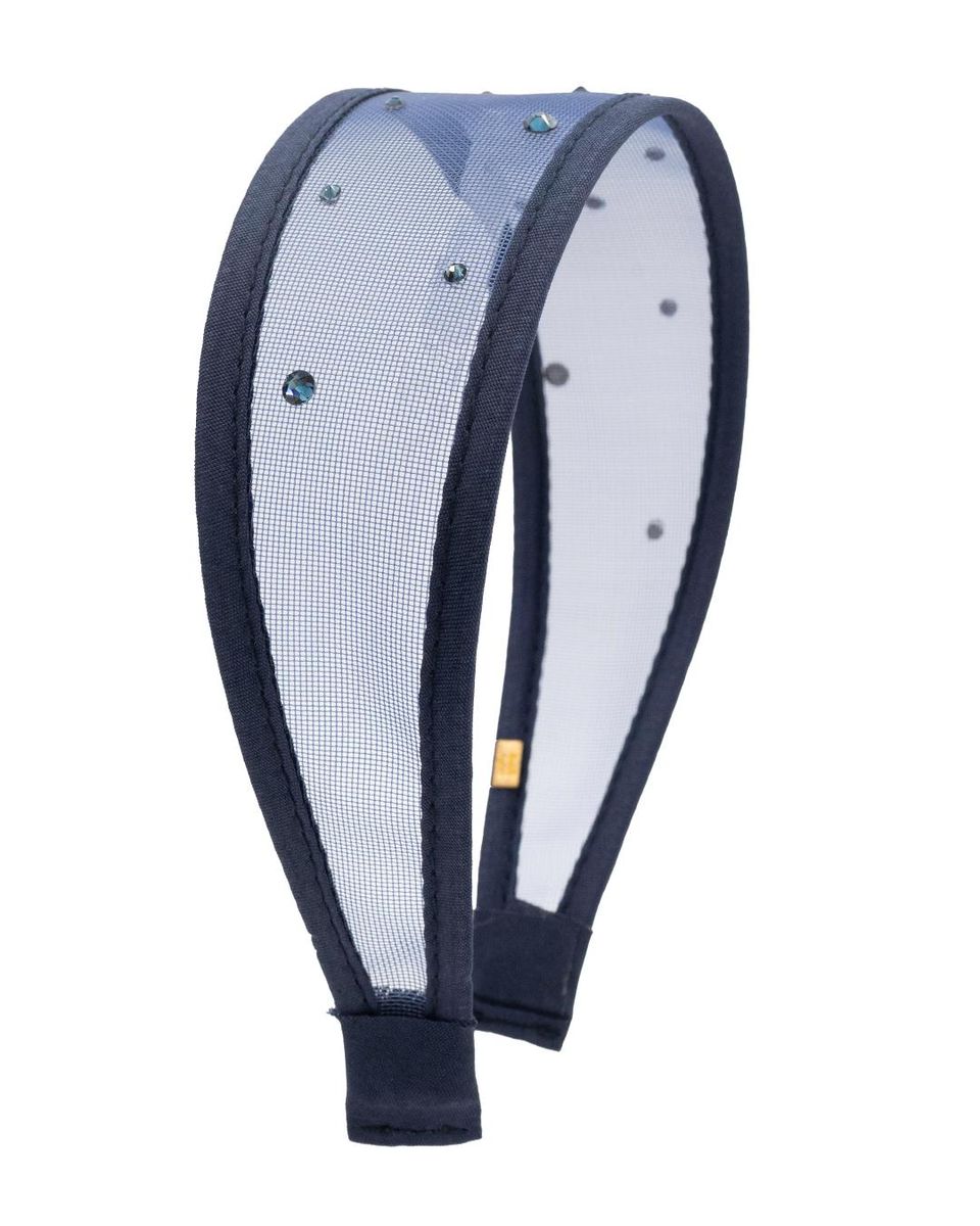 Crystallized Mesh Wide Headband (Asst Colors)