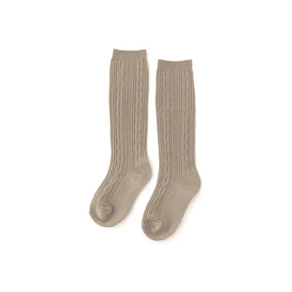 Girl's Knee High Socks, (Color Options)