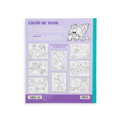 Color-In Book: Outrageous Ocean