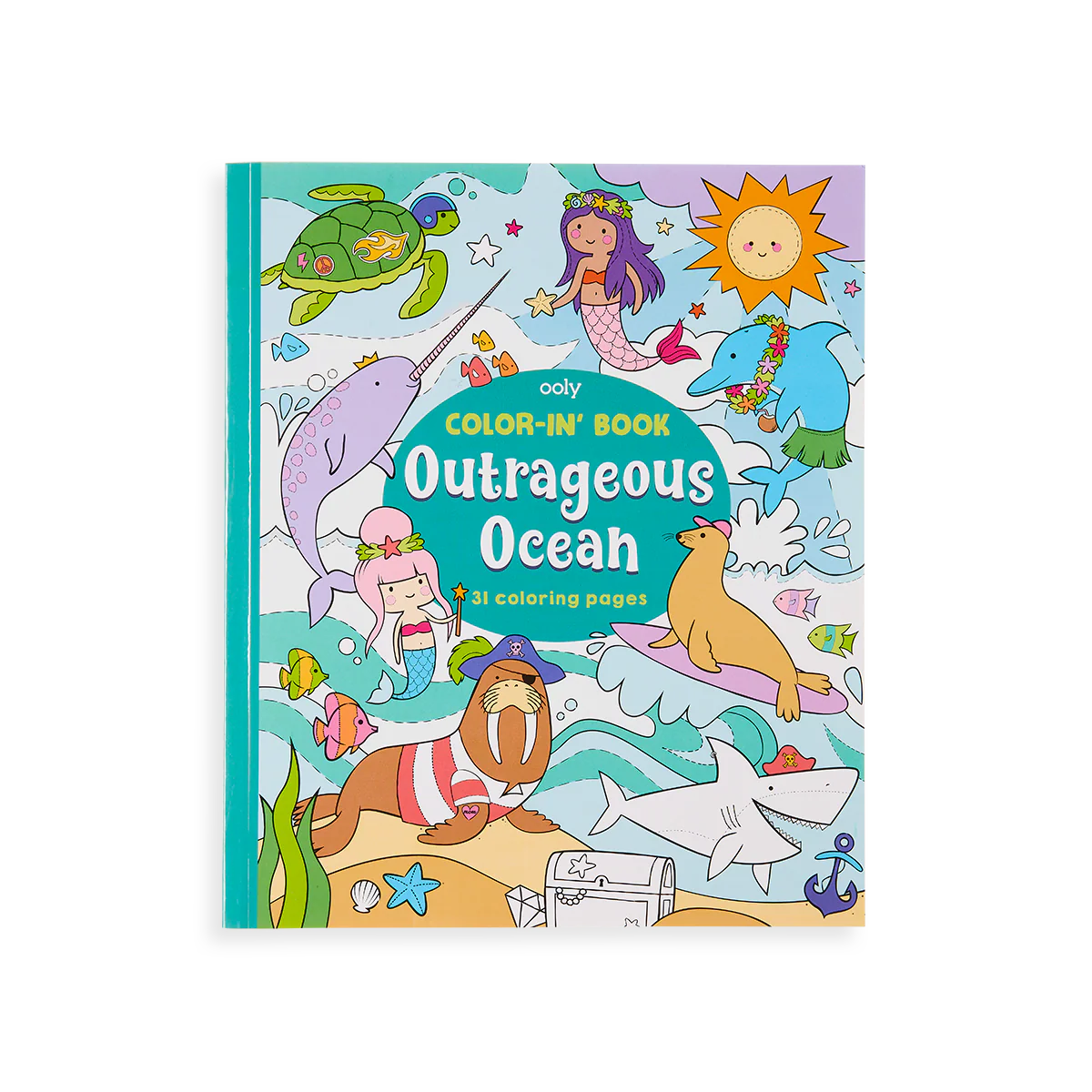 Color-In Book: Outrageous Ocean