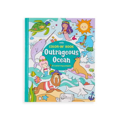 Color-In Book: Outrageous Ocean