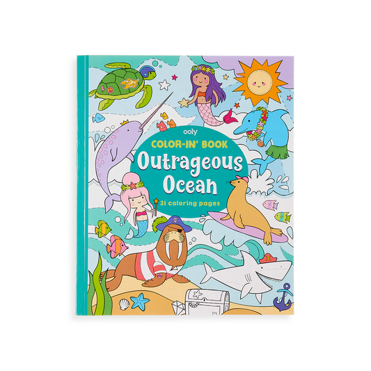 Color-In Book: Outrageous Ocean