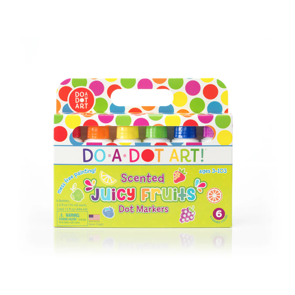 Do A Dot Juicy Fruit Scented Dot Markers, 6 pack