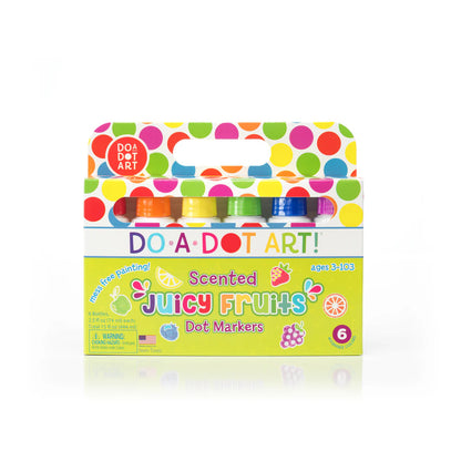 Do A Dot Juicy Fruit Scented Dot Markers, 6 pack