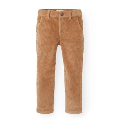 Boys Corduroy Pant, Med Brown